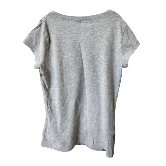 L.A. Conduct Size Large Gray Cat Graphic Tee For Girls - Picture 3 of 6